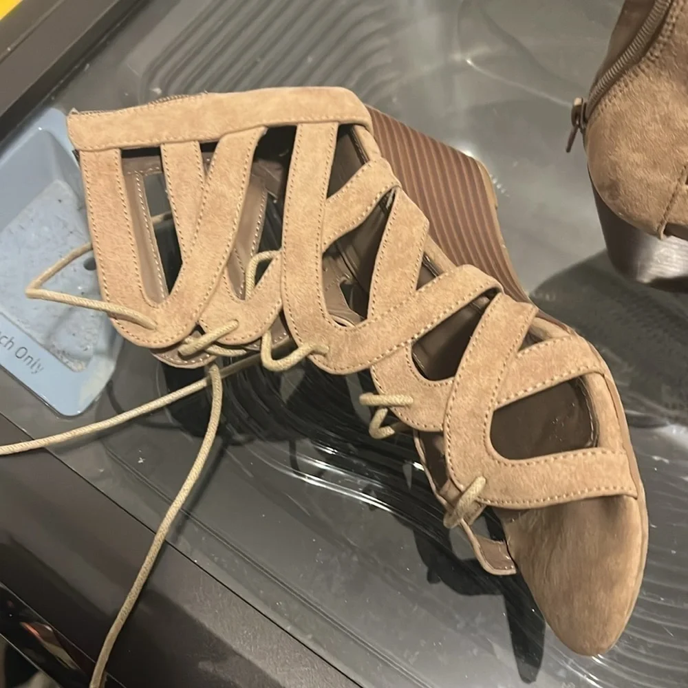 Sandals. Gently worn accepting offers size 9
